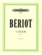 Charles Auguste de Bériot: 3 Duets Op.57 (noty na housle)
