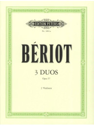 Charles Auguste de Bériot: 3 Duets Op.57 (noty na housle)