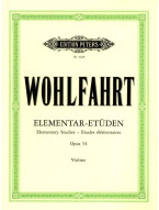 Franz Wohlfahrt: Elementary Studies Opus 54 (noty na housle)