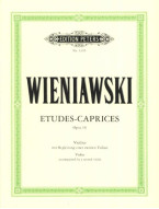 Henryk Wieniawski: Études-Caprices für 2 Violinen op. 18 (noty na housle)