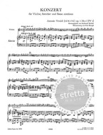 Antonio Vivaldi: Concerto In A Minor Op.3 No.6 RV 356 (noty na housle, klavír)