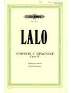 Edouard Lalo: Symphonie Espagnole Op.21 - Yehudi Menuhin (noty na housle, klavír)