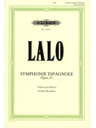 Edouard Lalo: Symphonie Espagnole Op.21 - Yehudi Menuhin (noty na housle, klavír)