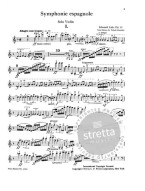 Edouard Lalo: Symphonie Espagnole Op.21 - Yehudi Menuhin (noty na housle, klavír)
