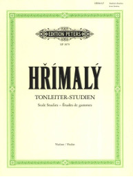 Jan Hřímalý: Tonleiter-Studien (noty na housle)