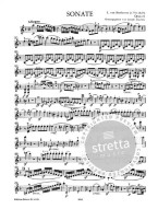 Ludwig van Beethoven: Sonata in F major op. 24 - Spring (noty na housle, klavír)