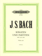 Johann Sebastian Bach: Sonatas and Partitas BWV 1001-1006 (noty pro housle)