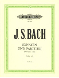 Johann Sebastian Bach: Sonatas and Partitas BWV 1001-1006 (noty pro housle)