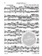 Johann Sebastian Bach: Sonatas and Partitas BWV 1001-1006 (noty pro housle)