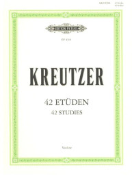 Rodolphe Kreutzer: 42 Etudes-Caprices (noty na housle)