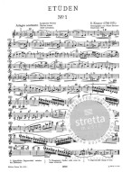 Rodolphe Kreutzer: 42 Etudes-Caprices (noty na housle)