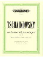 P.I. Čajkovskij: Sérénade mélancolique op. 26 (noty pro housle, klavír)