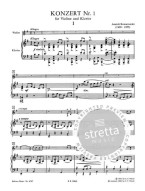 Anatolij Sergejevič Komarovskij: Concerto No. 1 in E minor (noty na housle, klavír)