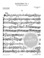 Anatolij Sergejevič Komarovskij: Concerto No. 1 in E minor (noty na housle, klavír)