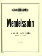 Felix Mendelssohn: Concerto In D Minor - Menuhin (noty na housle, klavír)
