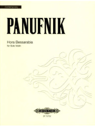 Roxanna Panufnik: Hora Bessarabia (noty na housle)