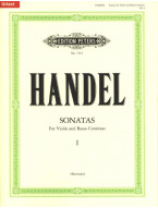 Georg Friedrich Händel: Sonatas 1 (noty na housle, basso continuo)