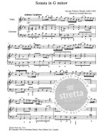 Georg Friedrich Händel: Sonatas 1 (noty na housle, basso continuo)