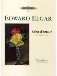 Edward Elgar: Salut D'amour (noty na housle, klavír)