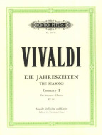 Antonio Vivaldi: The Four Seasons – Concerto G minor op. 8/2 RV 315 - Summer (noty na housle, klavír)