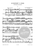 Joseph Haydn: Concerto No.2 in G Hob.VIIa/4 (noty na housle, klavír)