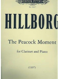 Anders Hillborg: The Peacock Moment (noty na klarinet, klavír)