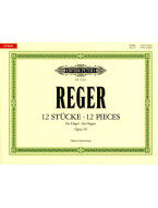 Max Reger: 12 Pieces Op. 59 (noty na varhany)