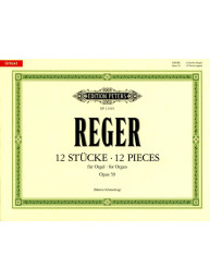 Max Reger: 12 Pieces Op. 59 (noty na varhany)