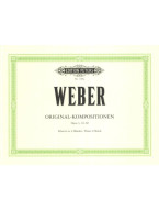 Carl Maria von Weber: Original-Kompositionen op. 3, 10, 60 (noty na čtyřruční klavír)