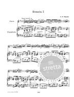 Georg Friedrich Händel: Flute Sonatas 1 (noty na příčnou flétnu, klavír)