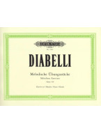 Anton Diabelli: Melodic Exercises op. 149 (noty na čtyřruční klavír)