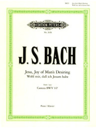 Johann Sebastian Bach: Jesu, Joy Of Man's Desiring (noty pro klavír)