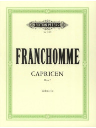 Auguste Franchomme: 12 Capricen op. 7 (noty na violoncello)