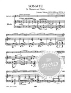 Johannes Brahms: 2 Sonatas op. 120 (noty na klarinet, klavír)