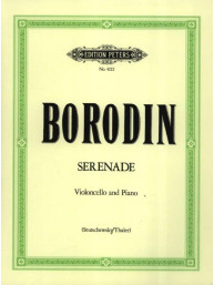 Alexandr Borodin: Serenade (noty na violoncello, klavír)