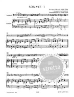 Benedetto Marcello: 6 Sonatas (noty na violoncello, basso continuo)