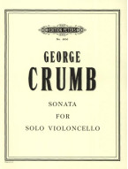 George Crumb: Sonata (noty na violoncello)
