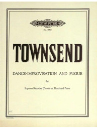 Douglas Townsend: Dance Improvisation & Fuga (noty na zobcovou flétnu, klavír)