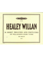 Healey Willan: 36 Short Preludes & Postludes on Hymn Tunes, Set 1 (noty na varhany)