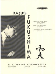 Kazuo Fukushima: Three Pieces from Chu-u (noty na příčnou flétnu, klavír)