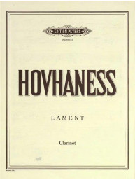 Alan Hovhaness: Lament Op. 25 (noty na klarinet)
