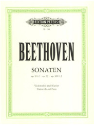 Ludwig van Beethoven: Sonatas (noty pro violoncello, klavír)