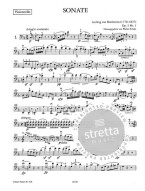 Ludwig van Beethoven: Sonatas (noty pro violoncello, klavír)