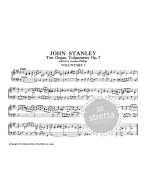 John Stanley: Ten Organ Voluntaries op. 7 (noty na varhany)