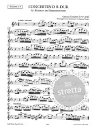 Gaetano Donizetti: Concertino in B flat (noty na klarinet, klavír)