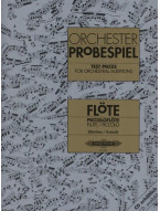 Orchester Probespiel Flöte/Piccoloflöte (noty na příčnou flétnu)
