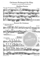 Orchester Probespiel Flöte/Piccoloflöte (noty na příčnou flétnu)