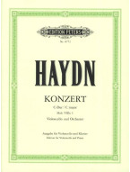 Joseph Haydn: Concerto In C Major Hob VIIb 1 (noty na violoncello, klavír)