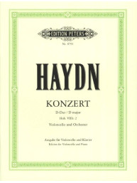 Joseph Haydn: Concerto In D Major Hob.VIIb/2 (noty na violoncello, klavír)