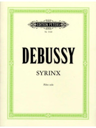 Claude Debussy: Syrinx (noty na klavír)